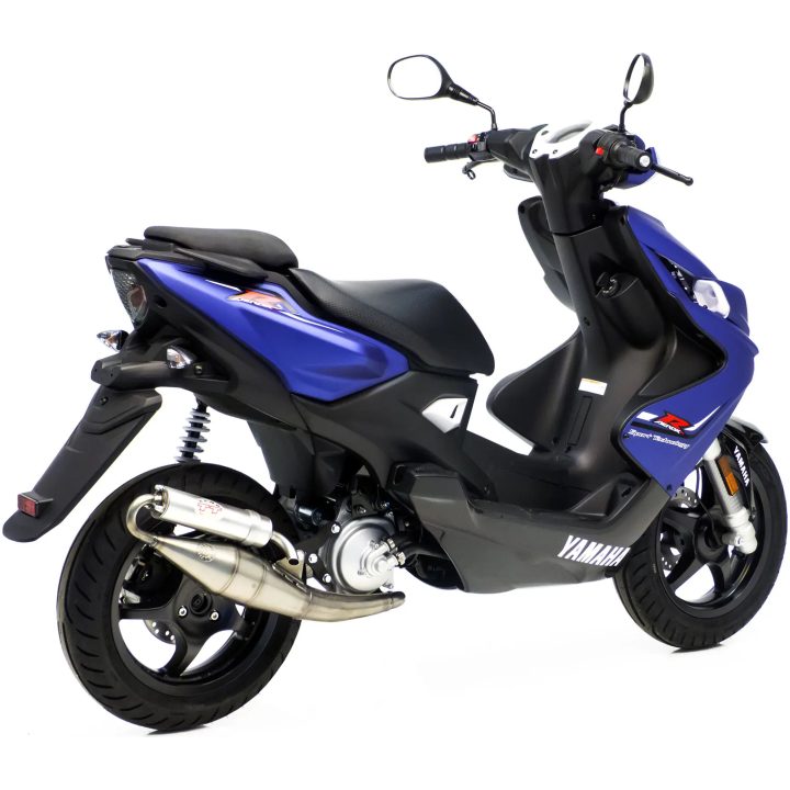 Helsystem Hand Made TT 2-takt Silver LEOVINCE – bild 5