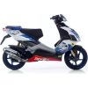 Helsystem Hand Made TT 2-takt Silver LEOVINCE – miniatyr 4