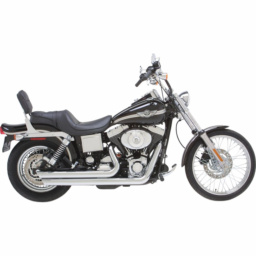 Helsystem Harley Davidson VANCE & HINES Big Shots Staggered Material: Rostfritt Stål