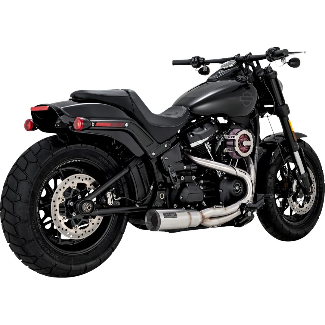 Helsystem Hi-output Kort Borstad VANCE & HINES Ljuddämpare