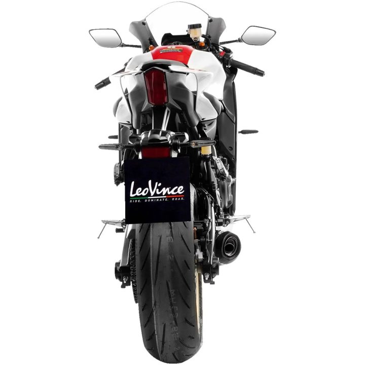 Helsystem LV One Evo Rostfritt LeoVince Slash-cut – bild 5