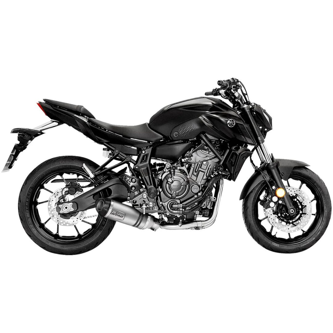 Helsystem LV One Evo Rostfritt LeoVince Slash-cut