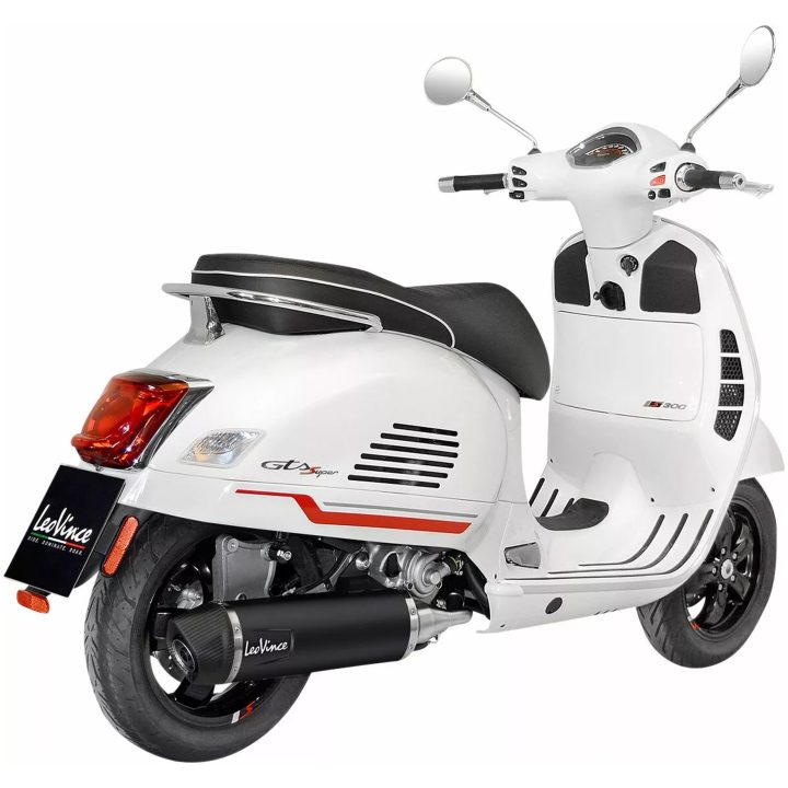 Helsystem LV One Evo Rostfritt LeoVince Slash-cut – bild 2