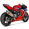 Helsystem Racing 1-i-1 Kolfiber/Rostfritt Stål Akrapovic – miniatyr 5