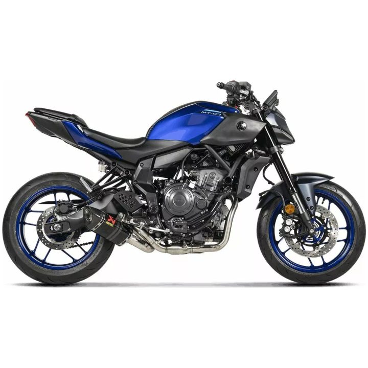 Helsystem Racing 1-i-1 Kolfiber/Rostfritt Stål Akrapovic – bild 3
