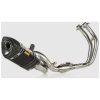 Helsystem Racing 1-i-1 Kolfiber/Rostfritt Stål Akrapovic – miniatyr 1