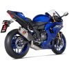 Helsystem Racing 1-i-1 Kolfiber/Rostfritt Stål Akrapovic – miniatyr 2