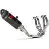 Helsystem Racing 1-i-1 Kolfiber/Rostfritt Stål Akrapovic Avgassystem – miniatyr 1