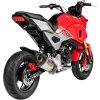 Helsystem Racing 1-i-1 Kolfiber/Rostfritt Stål/Titan Akrapovic Ljuddämpare – miniatyr 2