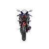 Helsystem Racing 1-i-1 Kolfiber/Titan Akrapovic svart/silver – miniatyr 3