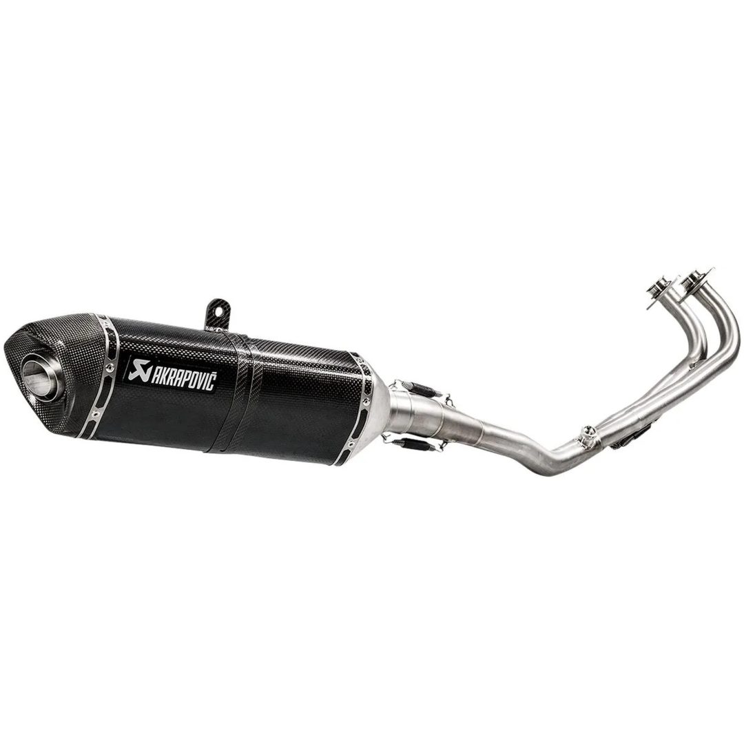 Helsystem Racing 1-i-1 Rostfritt Stål Akrapovic Ljuddämpare