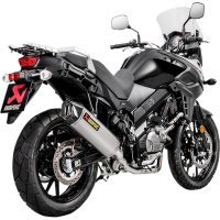 Helsystem Racing 2-i-1 Rostfritt Stål/Titan Akrapovic