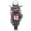 Helsystem Racing 2-i-1 Rostfritt Stål/Titan Akrapovic svart/silver – miniatyr 4