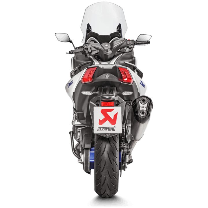 Helsystem Racing 2-i-1 Rostfritt Stål/Titan Akrapovic svart/silver – bild 4