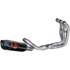 Helsystem Racing 3-i-1 Rostfritt Stål/Kolfiber Akrapovic Svart – miniatyr 2