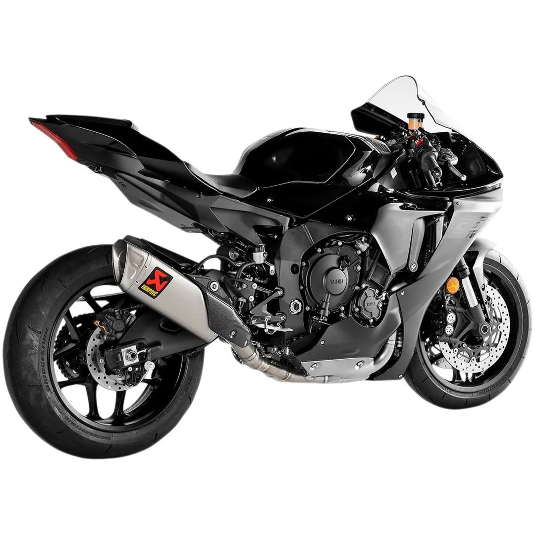 Helsystem Racing 4-i-1 Rostfritt Stål Akrapovic Ljuddämpare – bild 2