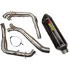 Helsystem Racing 4-i-1 Rostfritt Stål/Kolfiber Akrapovic – miniatyr 2