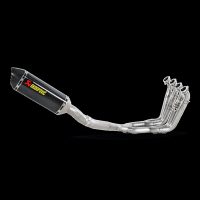 Helsystem Racing 4-i-1 Rostfritt Stål/Kolfiber Akrapovic