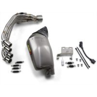Helsystem Racing 4-i-1 Rostfritt Stål/Titan Akrapovic