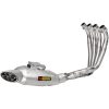Helsystem Racing 4-i-1 Rostfritt Stål/Titan Akrapovic Silver – miniatyr 7
