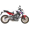 Helsystem Racing 4-i-1 Rostfritt Stål/Titan Akrapovic Silver – miniatyr 5