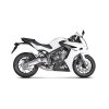 Helsystem Racing 4-i-1 Rostfritt Stål/Titan Akrapovic Silver – miniatyr 1