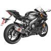 Helsystem Racing 4-i-1 Rostfritt Stål/Titan Akrapovic Silver – miniatyr 2