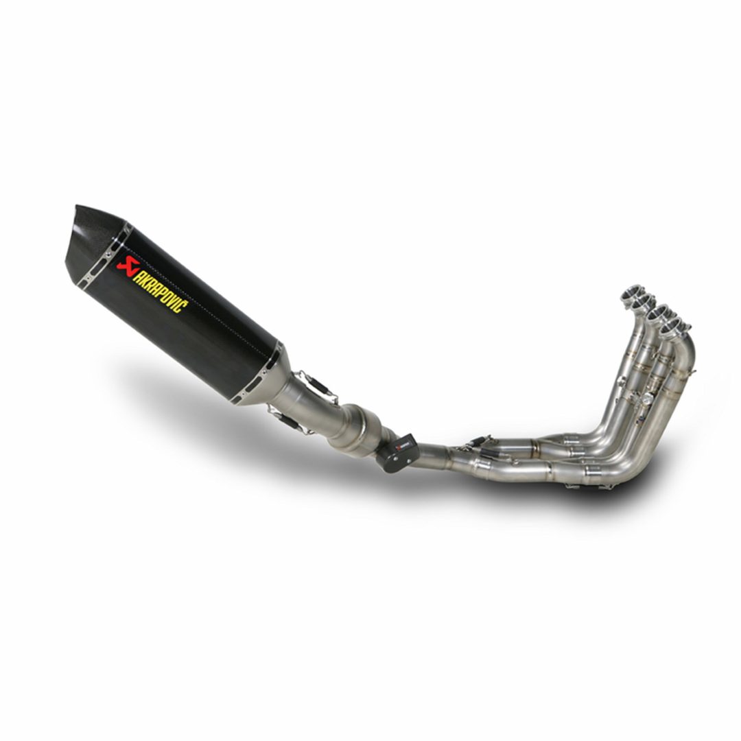 Helsystem Racing Line Akrapovic Kolfiberdämpare – bild 4