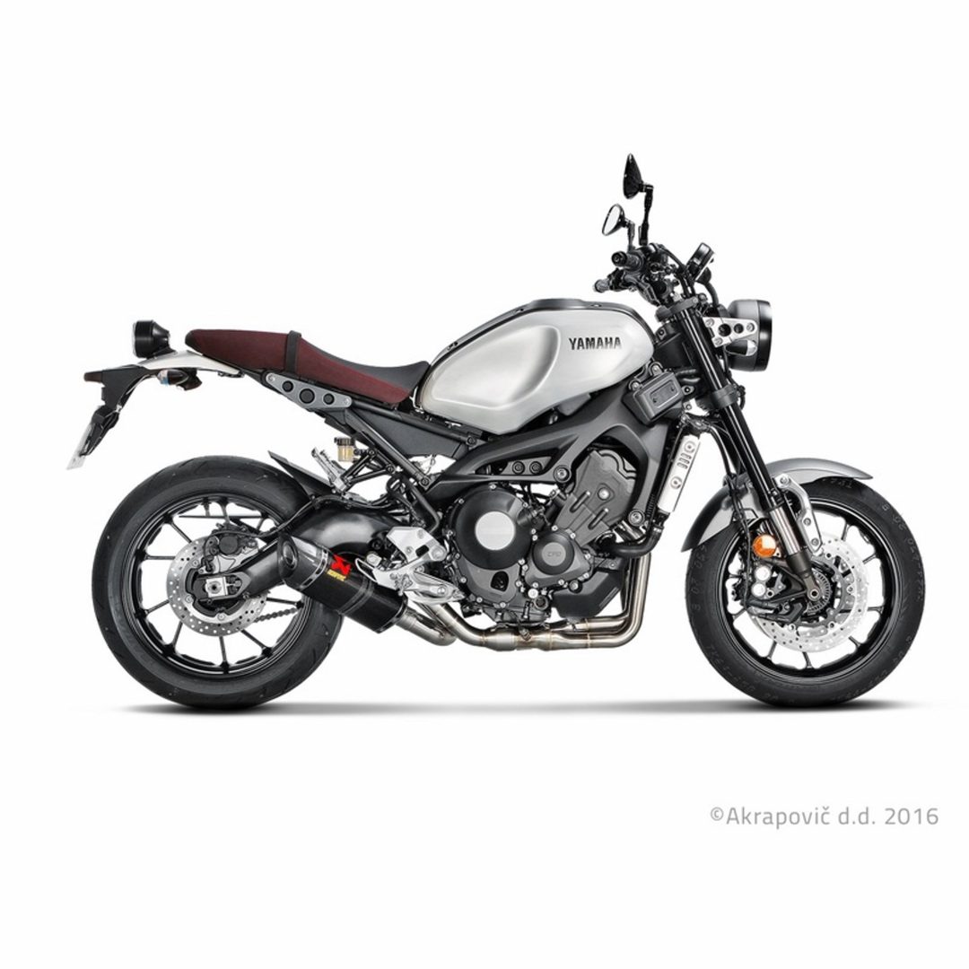 Helsystem Racing Line Akrapovic Kolfiberdämpare – bild 2