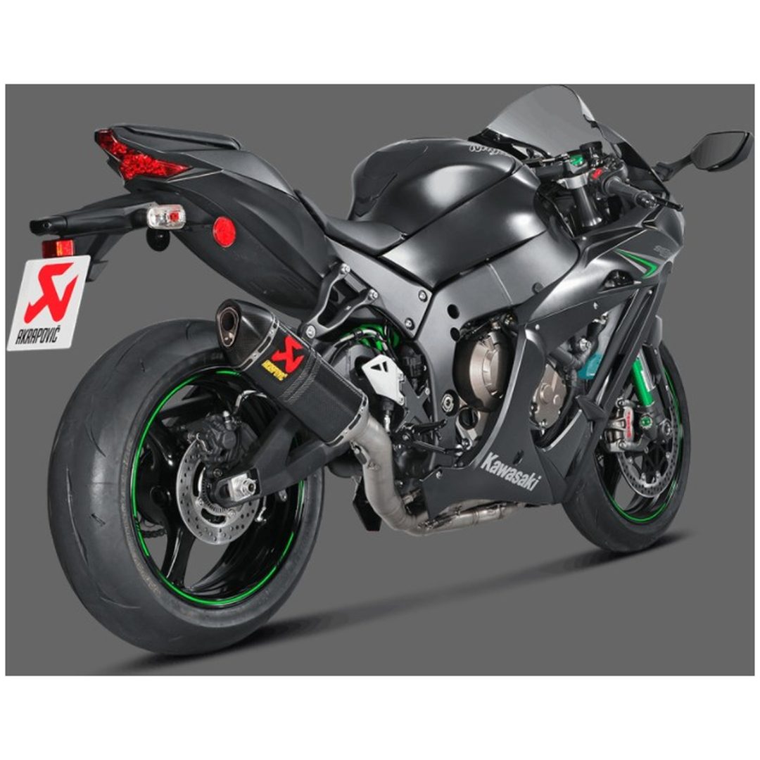 Helsystem Racing Line Akrapovic Kolfiberdämpare – bild 2
