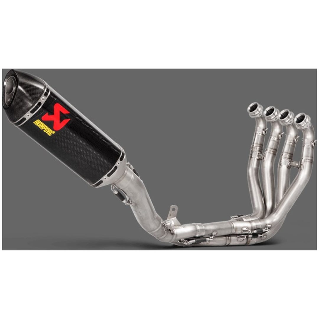 Helsystem Racing Line Akrapovic Kolfiberdämpare