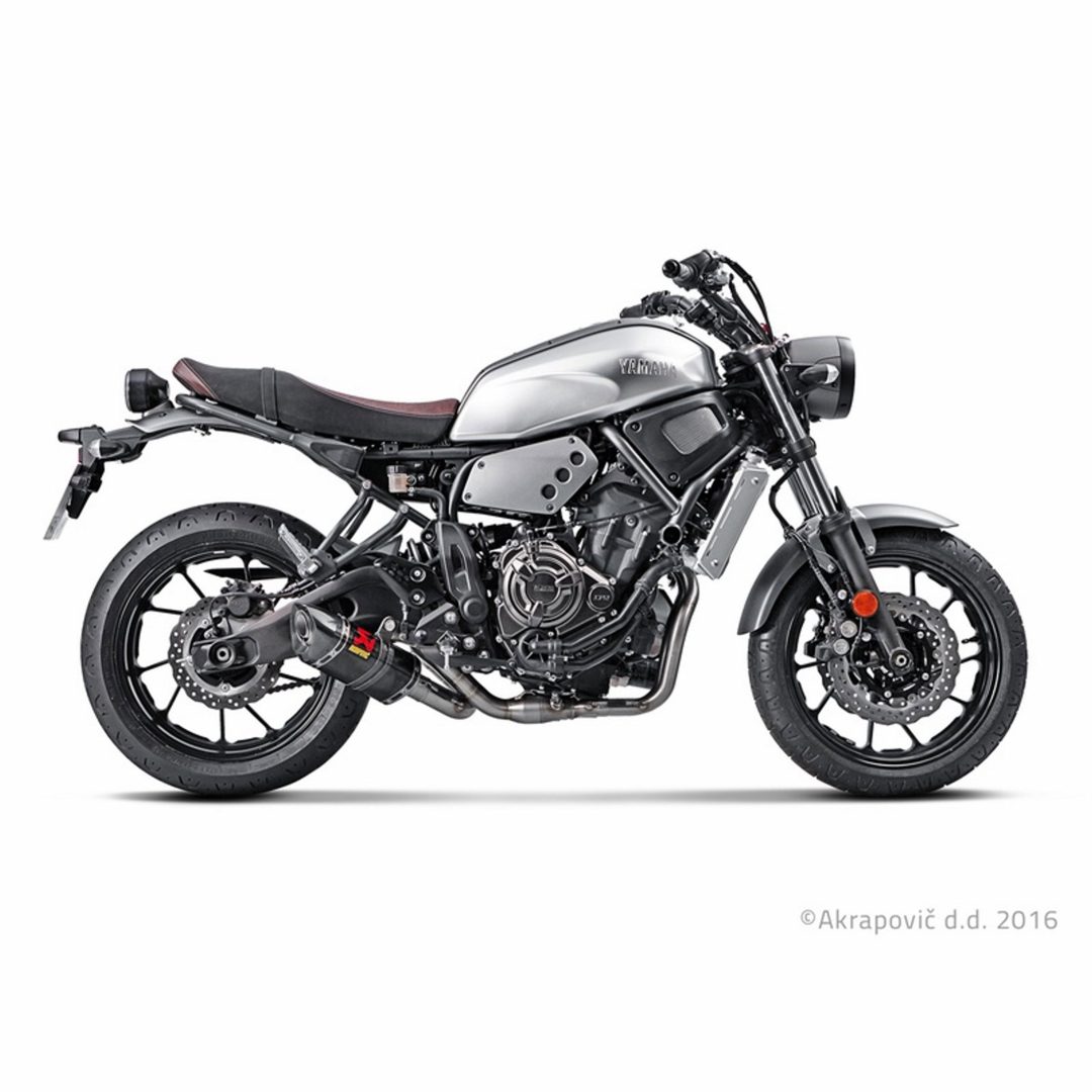 Helsystem Racing Line Akrapovic Kolfiberdämpare – bild 2