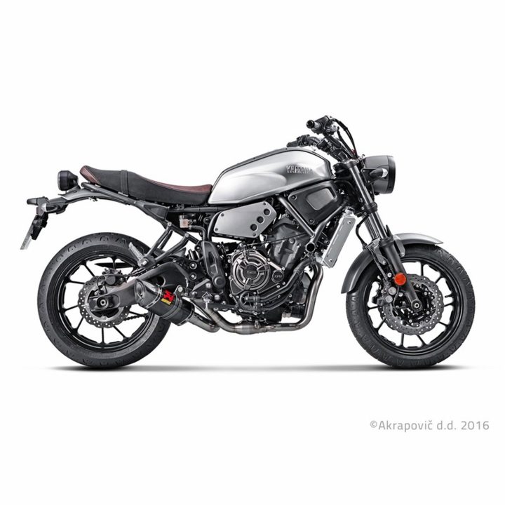 Helsystem Racing Line Akrapovic Kolfiberdämpare – bild 2