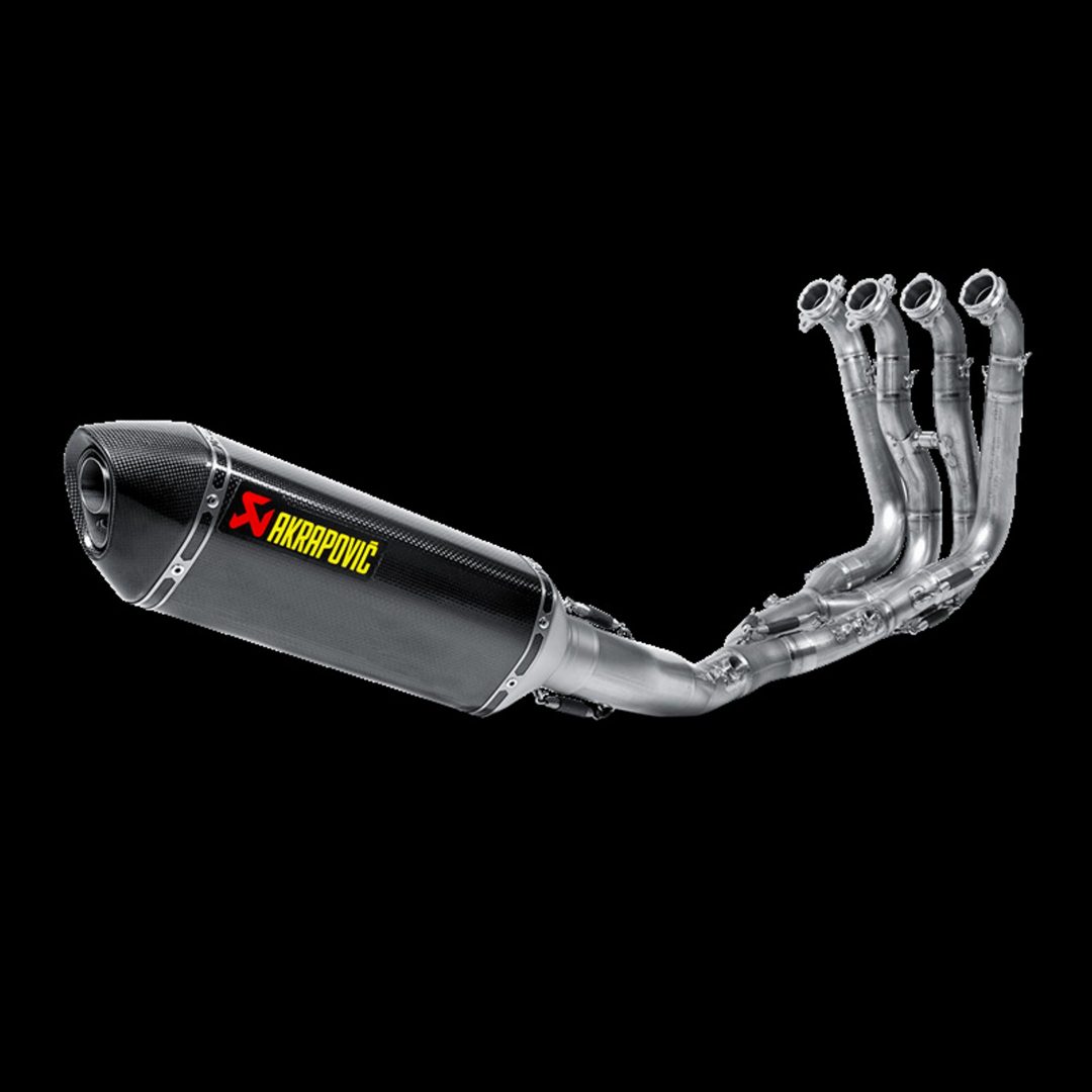 Helsystem Racing Line Akrapovic Kolfiberdämpare