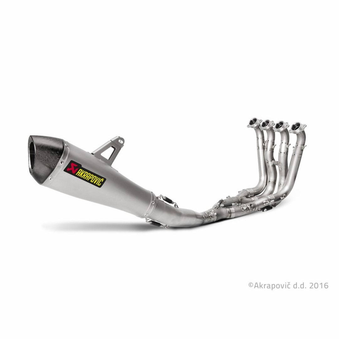 Helsystem Racing Line Akrapovic Titandämpare