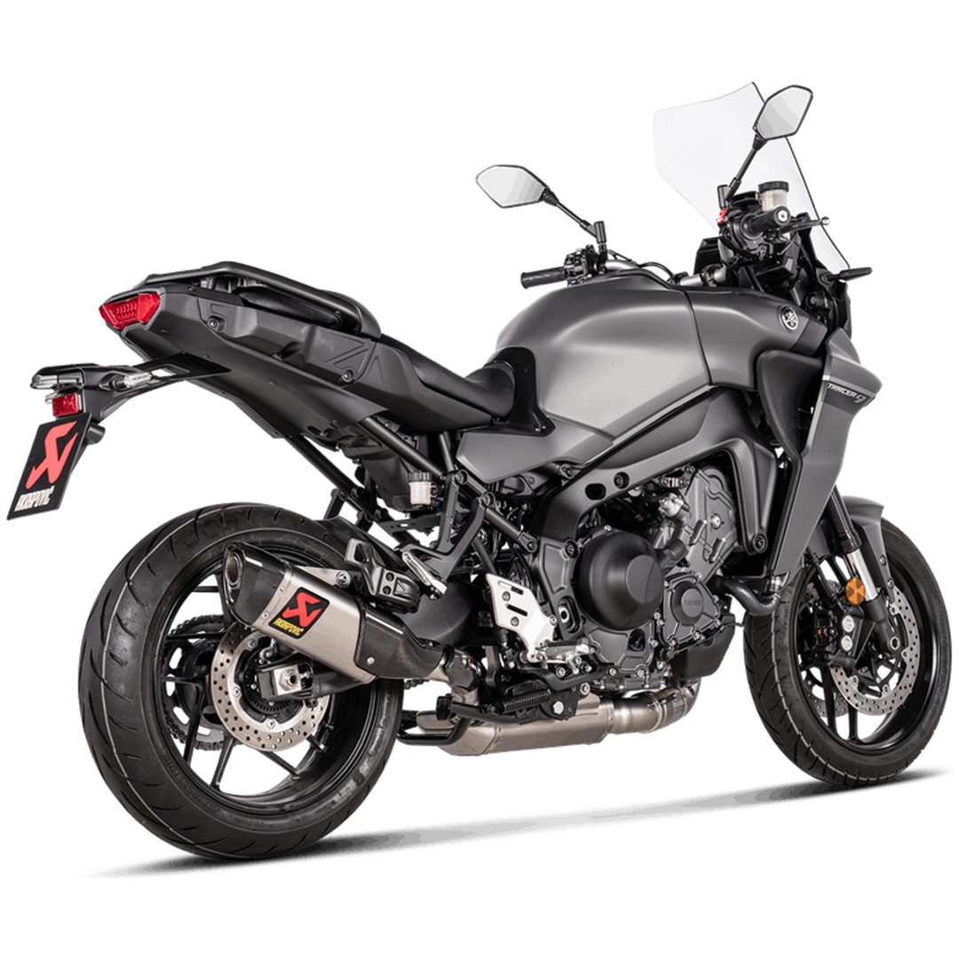 Helsystem Racing Line Titan Silver AKRAPOVIC – bild 2