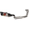 Helsystem Racing Line Titan Silver AKRAPOVIC – miniatyr 1