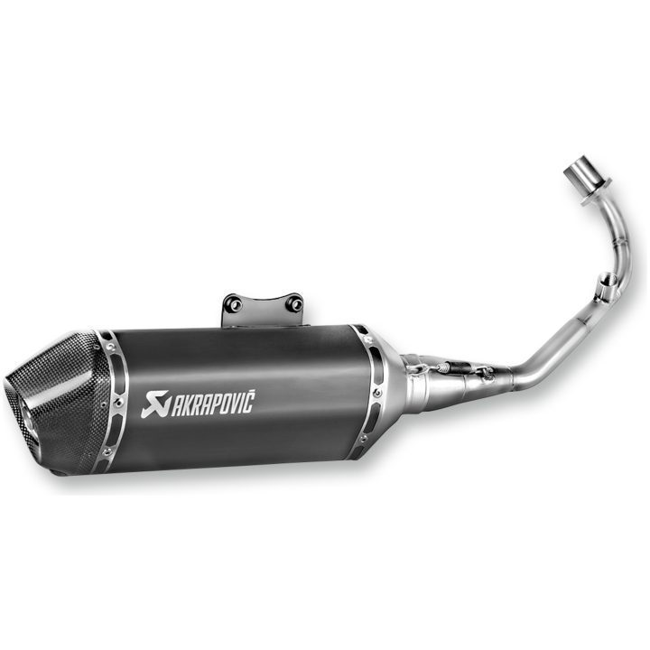 Helsystem Racing Rostfritt Stål/Kolfiber Akrapovic Svart – bild 2