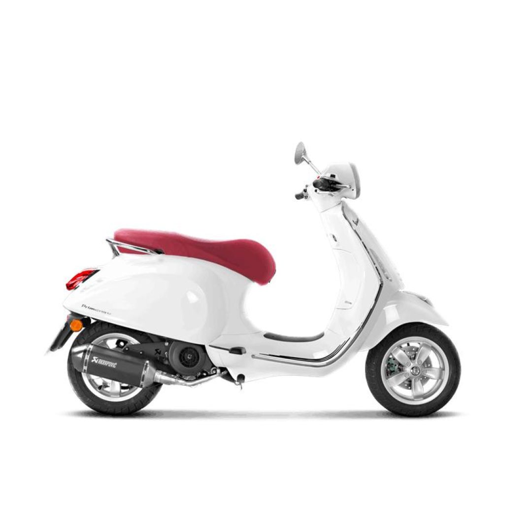 Helsystem Racing Rostfritt Stål/Kolfiber Akrapovic Svart