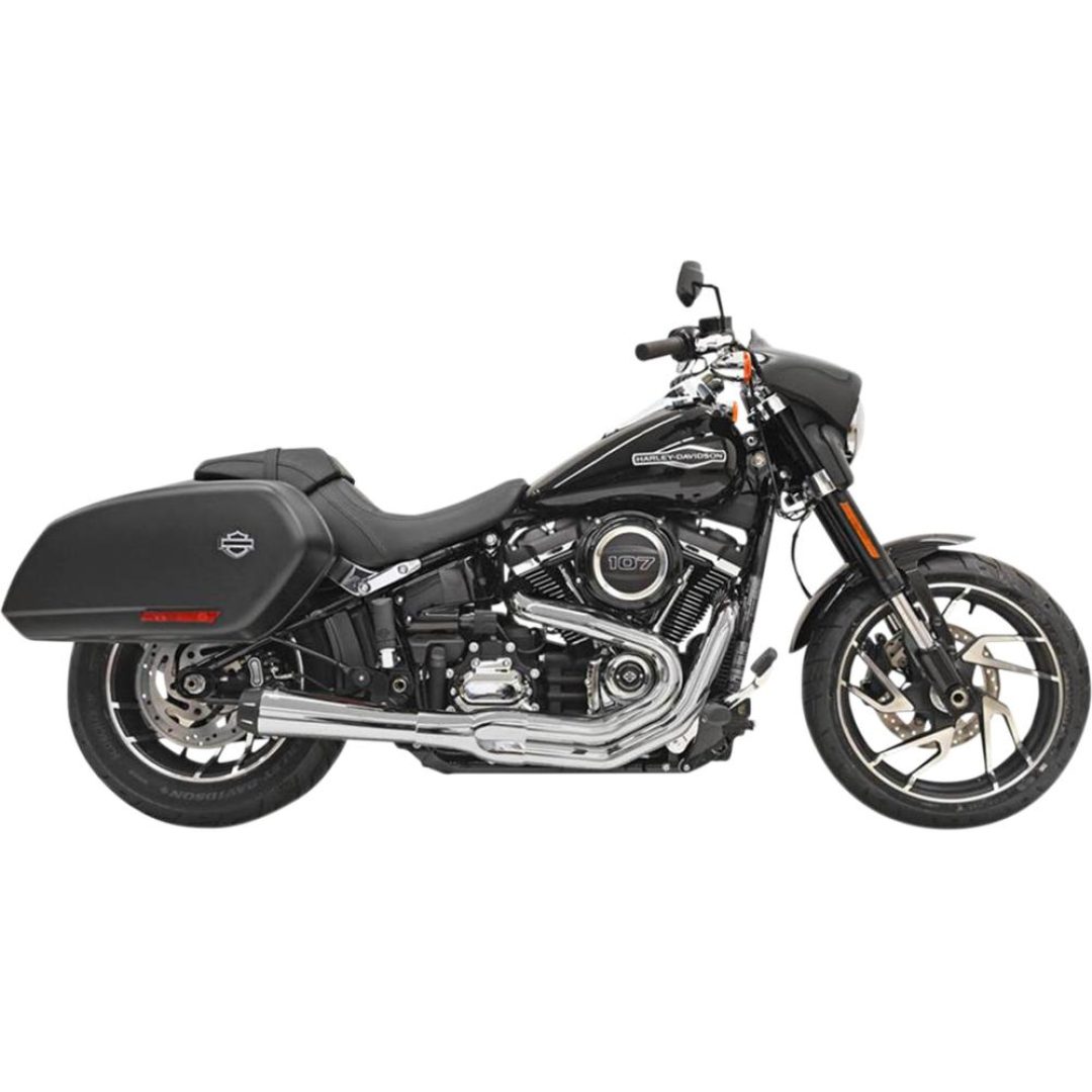 Helsystem ROAD RAGE Harley-Davidson 2-INTO-1 BASSANI XHAUST Ljuddämpare