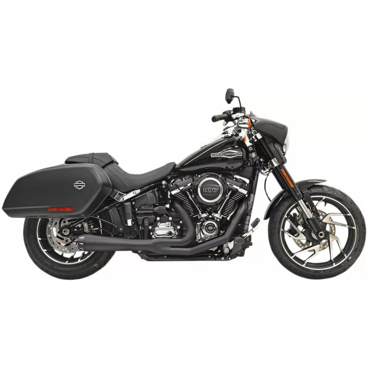 Helsystem ROAD RAGE Harley-Davidson 2-INTO-1 BASSANI XHAUST Ljuddämpare – bild 2