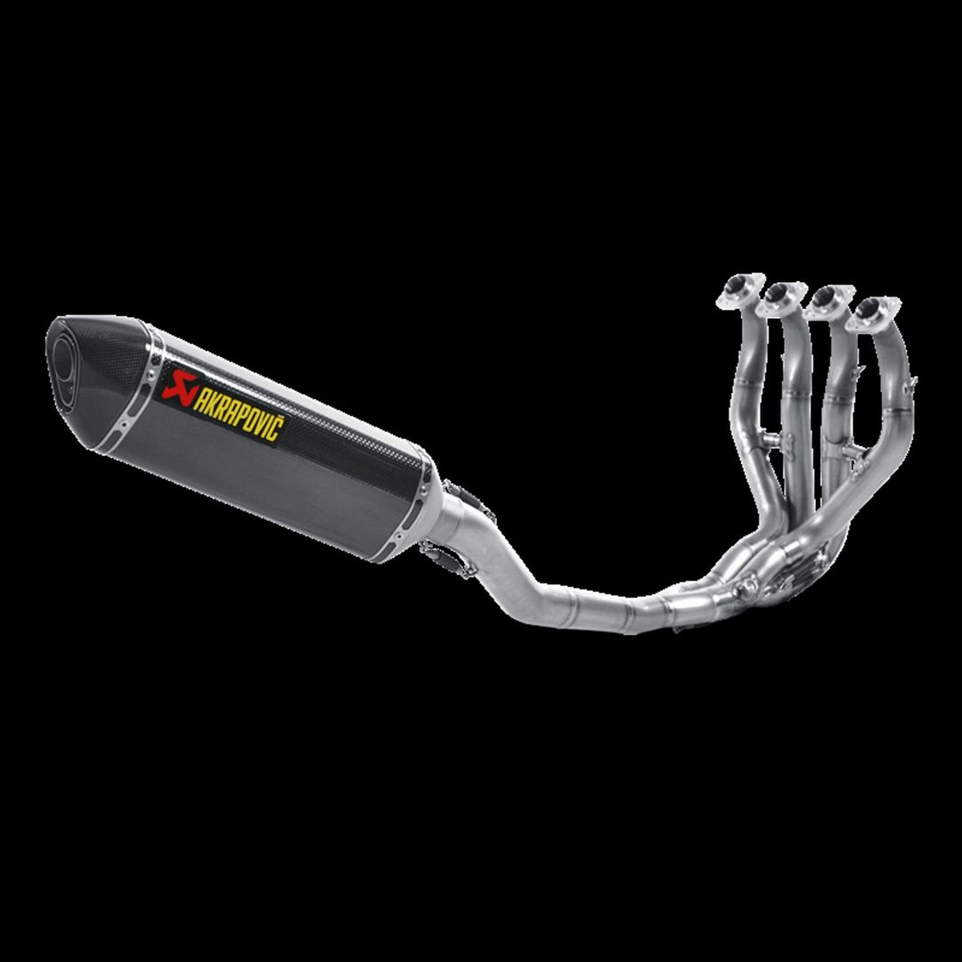 Helsystem Rostfritt Stål/Kolfiber Akrapovic