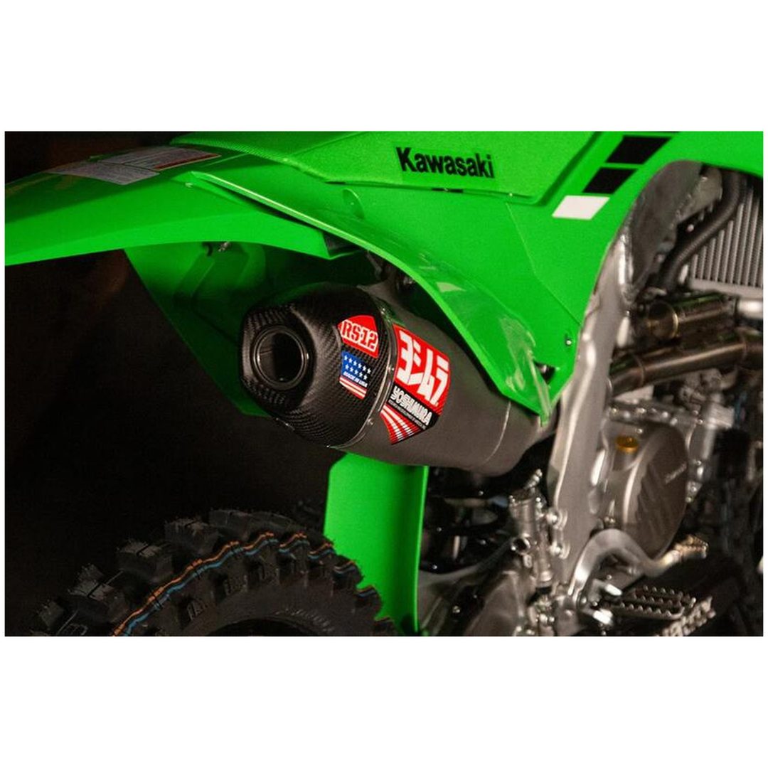 Helsystem Rs12 Signature Series Rostfritt Stål/kolfiber End Cap yoshimura – bild 2