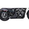 Helsystem Shortshots Staggered Svart VANCE & HINES Ljuddämpare – miniatyr 6