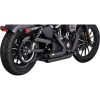 Helsystem Shortshots Staggered Svart VANCE & HINES Ljuddämpare – miniatyr 5