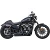 Helsystem Shortshots Staggered Svart VANCE & HINES Ljuddämpare – miniatyr 4