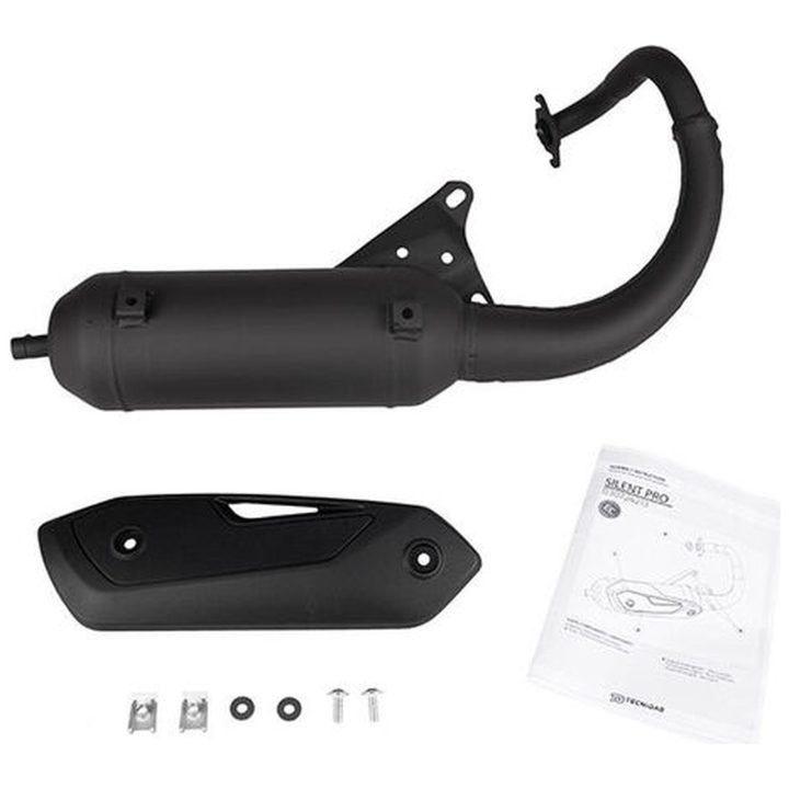 Helsystem Silent Pro Black Shield Svart Stål TECNIGAS – bild 3