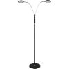 Hero Golvlampa, Dubbel, Svart/krom ANETA HOME Svart /Krom – miniatyr 1