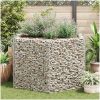 Hexagonal planteringsgabion upphöjd 160x140x100 cm vidaXL 160 x 139 x 100 cm – miniatyr 3