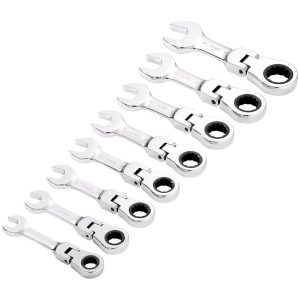HI-TORQ® Combination Spanner Set - 8 Pieces DRAPER